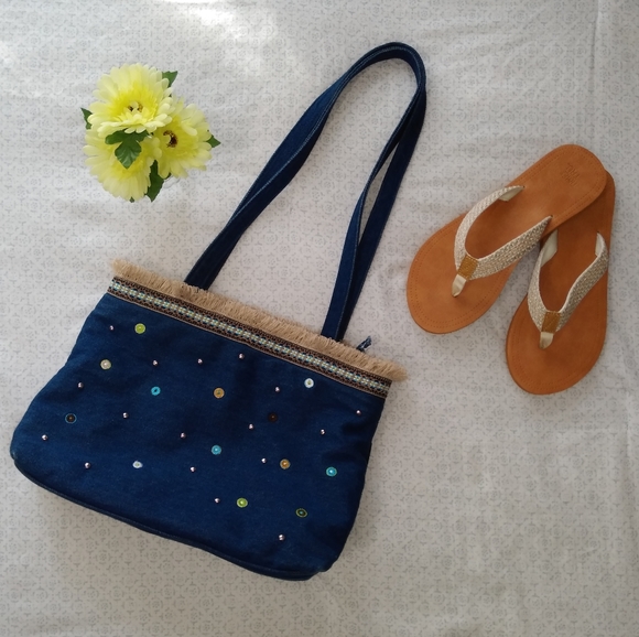 Marlo and accessories Handbags - Marlo and accessories denim Shoulder Bag